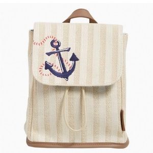 NWT Nautical Vera Bradley Mini Backpack